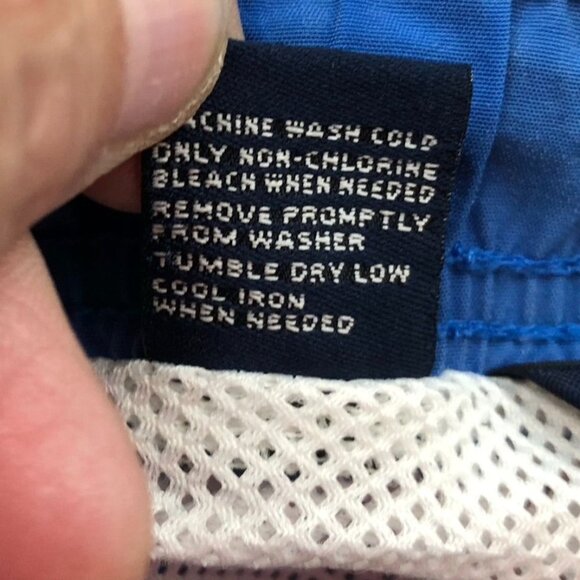 Polo Sport Ralph Lauren Mens Swim Shorts Size XL Blue Trunks Swimwear Drawcord - Picture 9 of 12